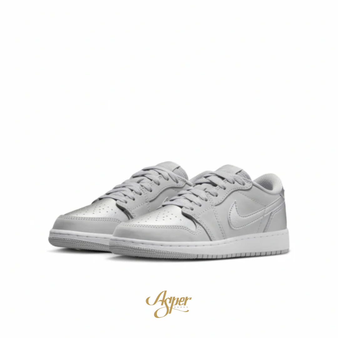 Nike Air Jordan 1 Retro Low OG 金屬銀 淺灰 Y2K 女鞋 CZ0858-002