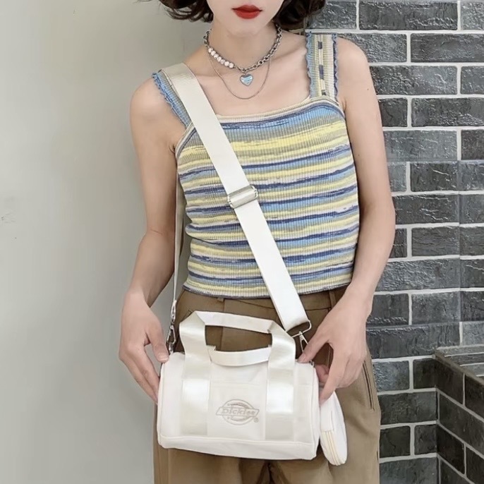 DICKIES 刺繡LOGO 圓筒包 單肩/斜背 手提包 /預購