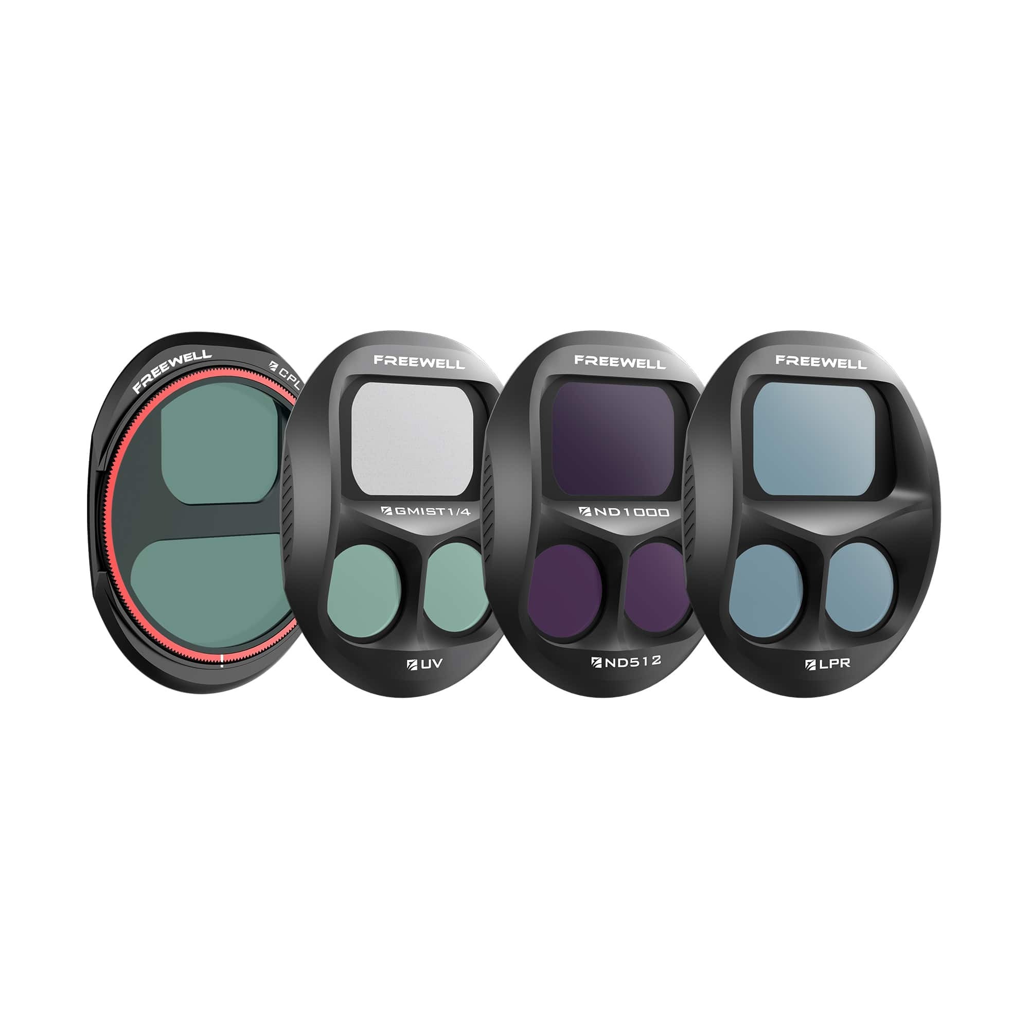 Freewell DJI Mavic 4 Pro 無人機用鏡頭濾鏡 4片每天套裝  Every Day 4 Pack