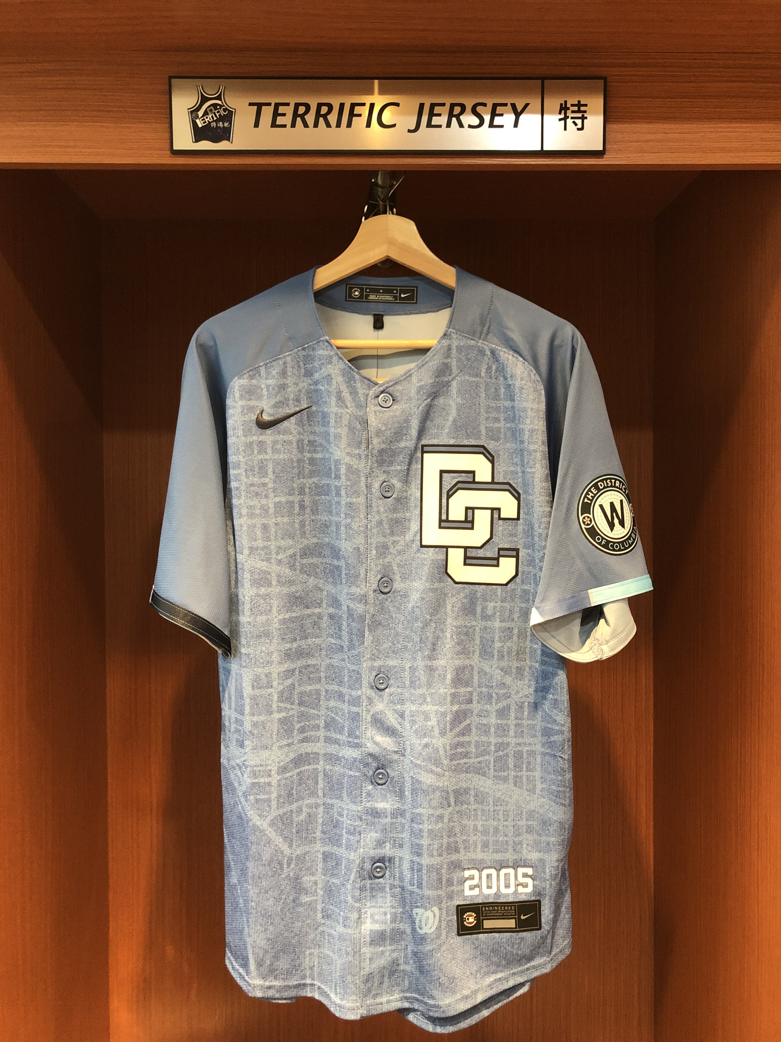 MLB球衣 CJ Abrams 華盛頓國民城市 Nike Limited Player Name Jersey 球迷版 熱轉印 全新
