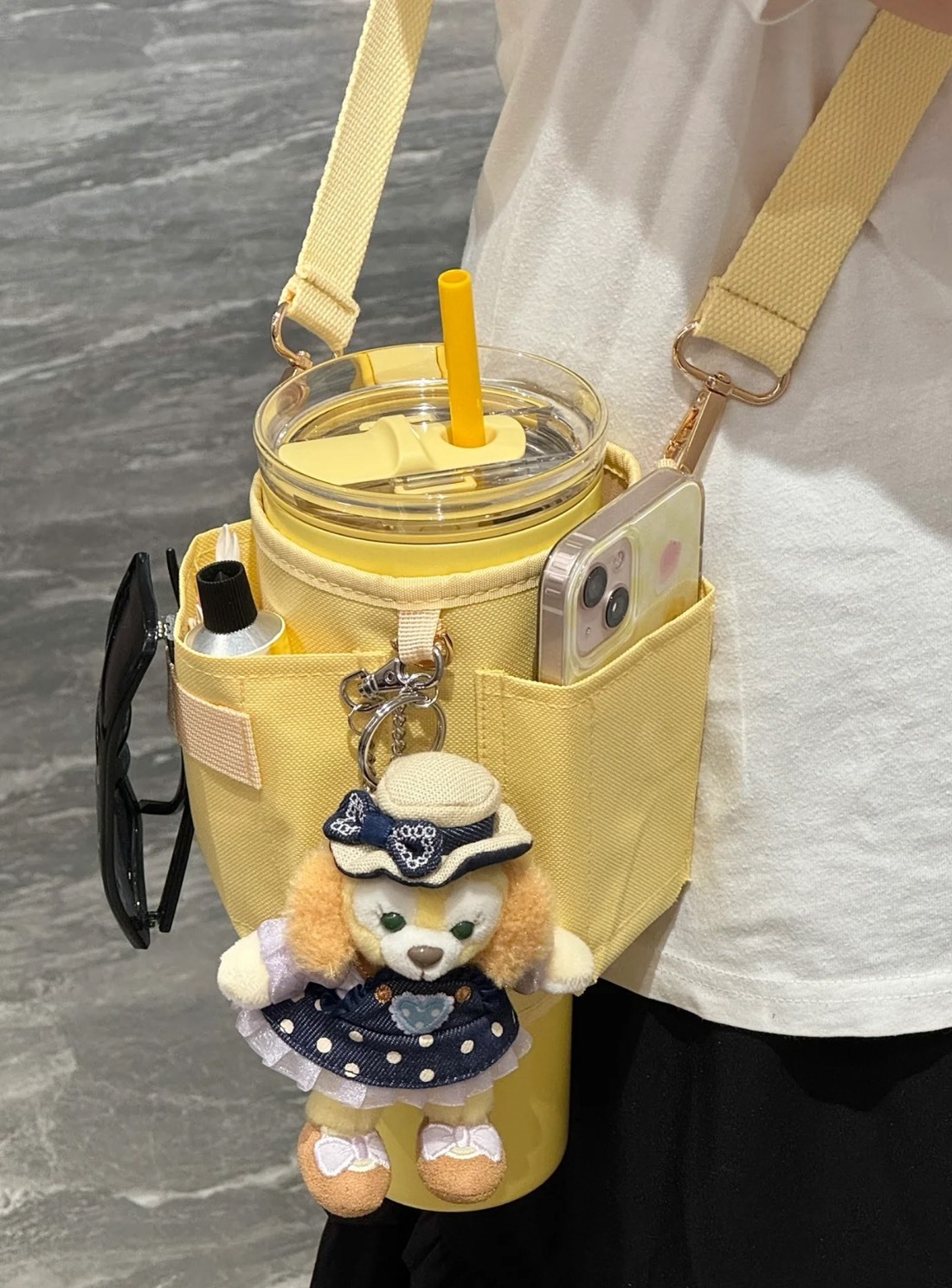 <🥭海外限定 > 星巴克 Starbucks 吸管杯 芒果黃 熱帶風情系列 保溫 保冰 1180ml