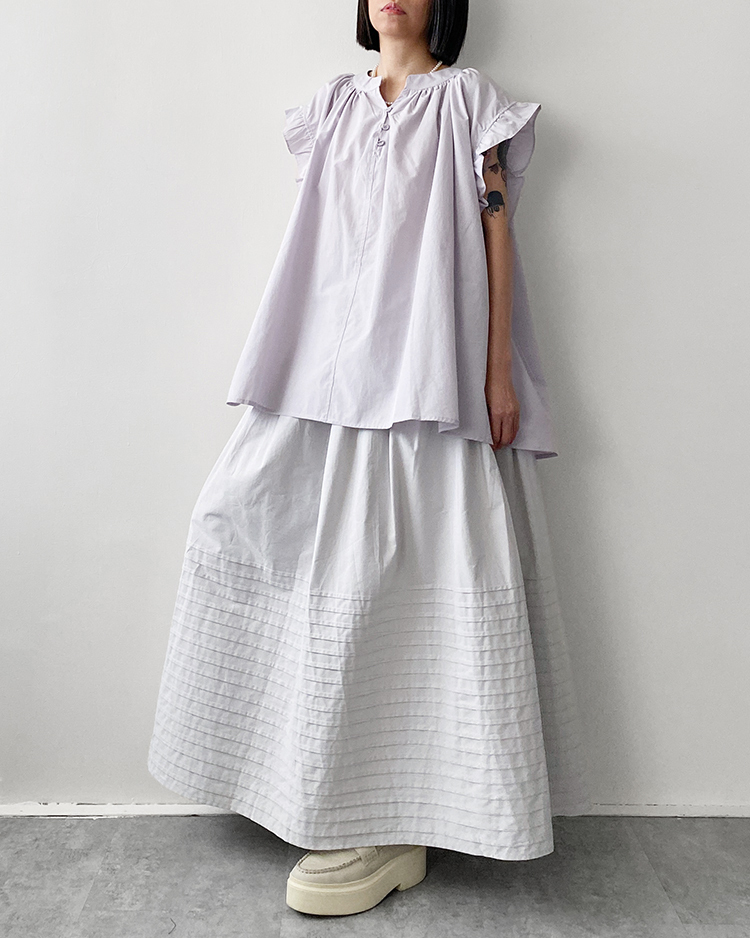 MFT-2747 荷葉花邊襯衫