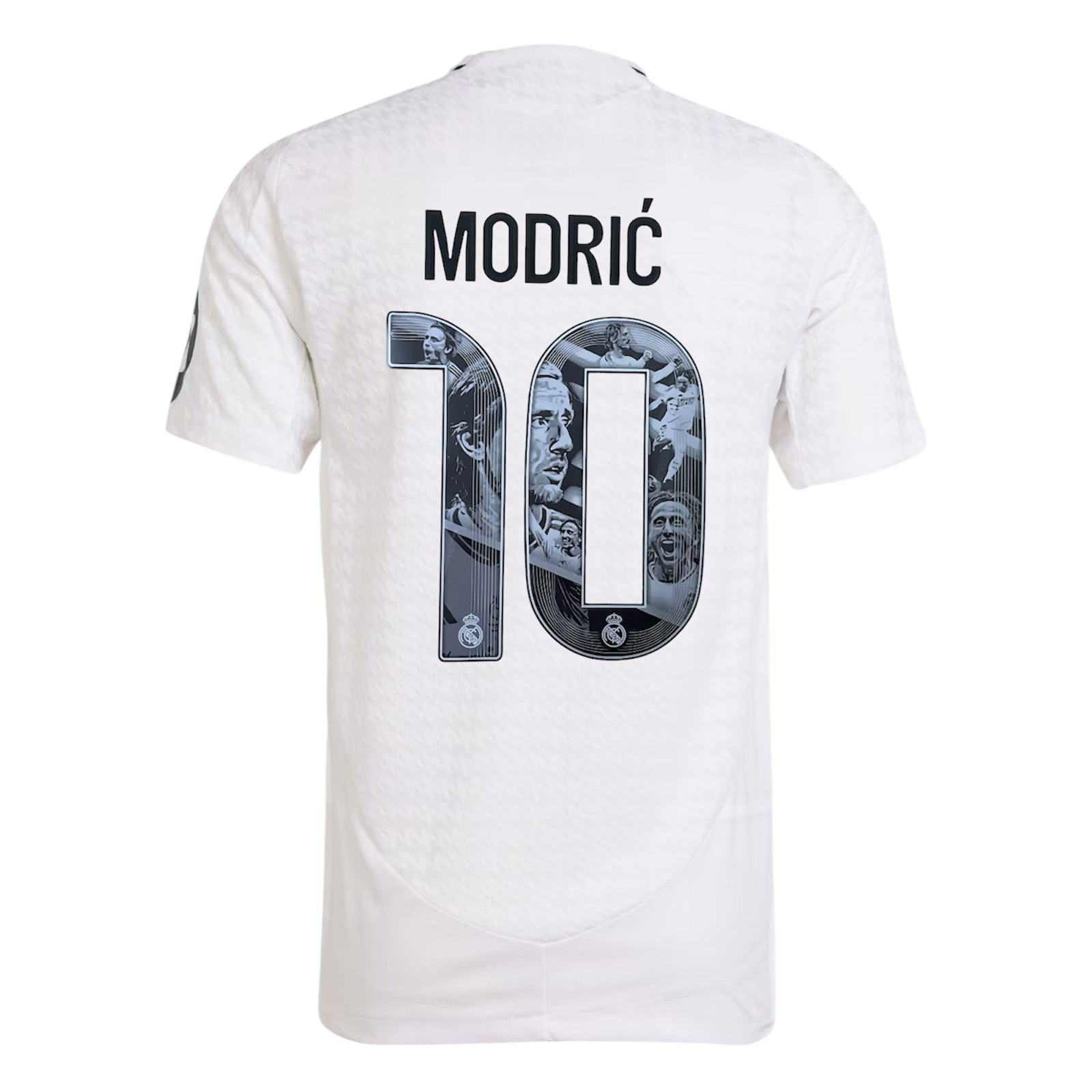 2024 Real Madrid Authentic Home Shirt with 10 MODRIC Special Nameset