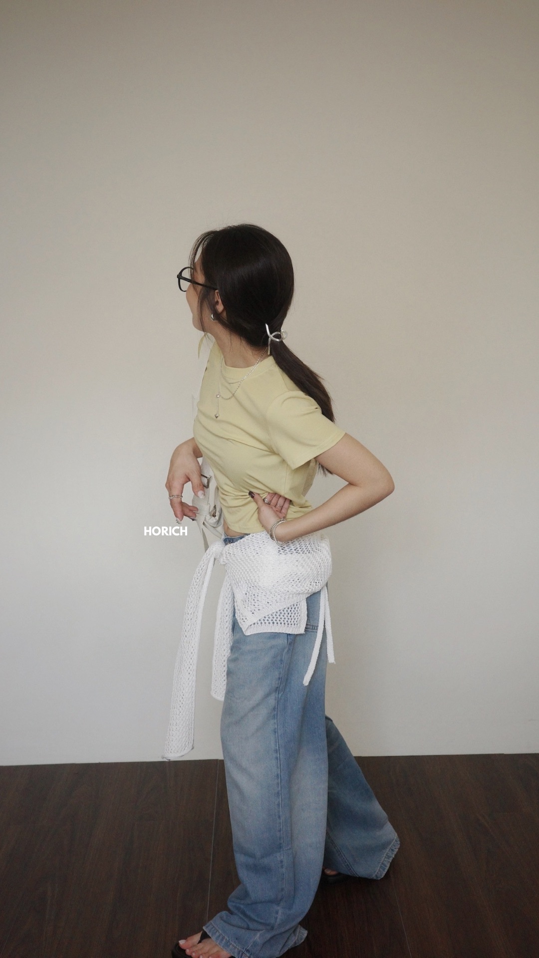 𝗝𝘂𝗻.𝟮𝟳 / A2457-彈力天絲短T(7色)-黃色