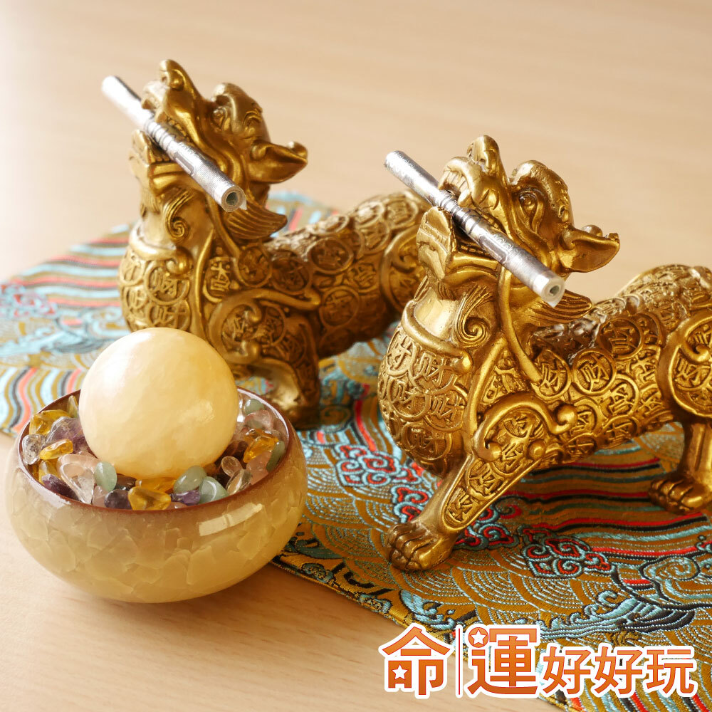 【命運好好玩】黃金百財銅貔貅擺陣 (廠商直出、不參加免運及滿額贈優惠)