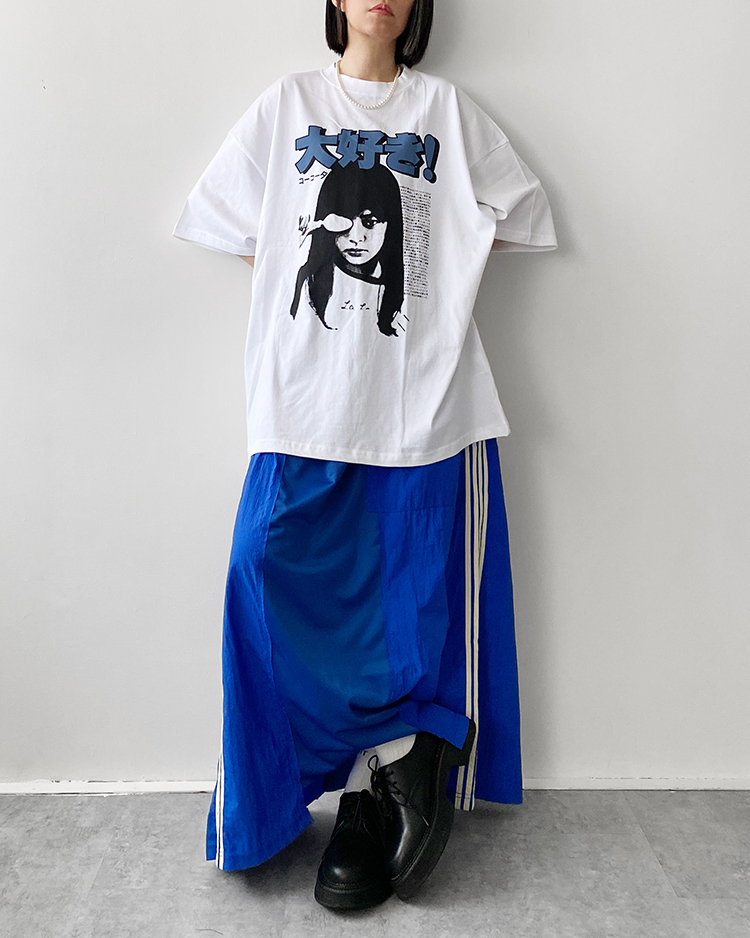 MFS-2730 拼接不規則長裙