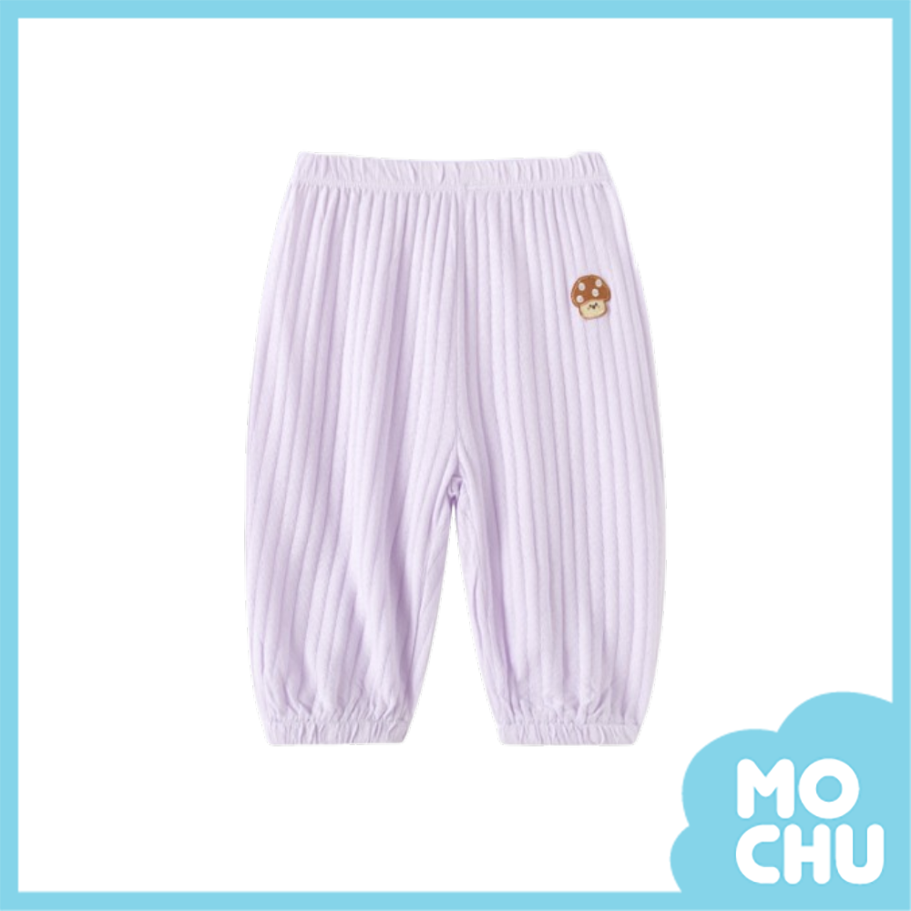 蘑菇純色防紋褲(三色)