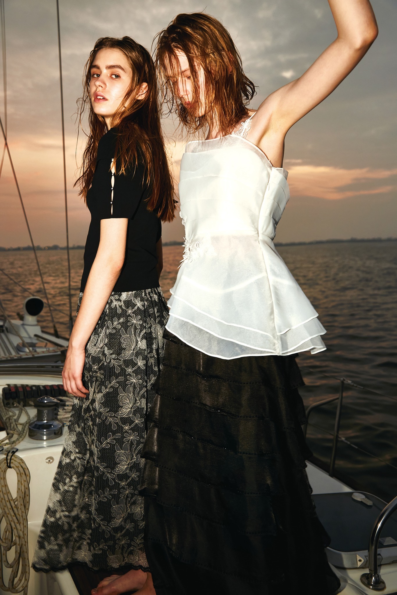 BC1EE153A1 莊園晚宴細肩雪紡馬甲背心