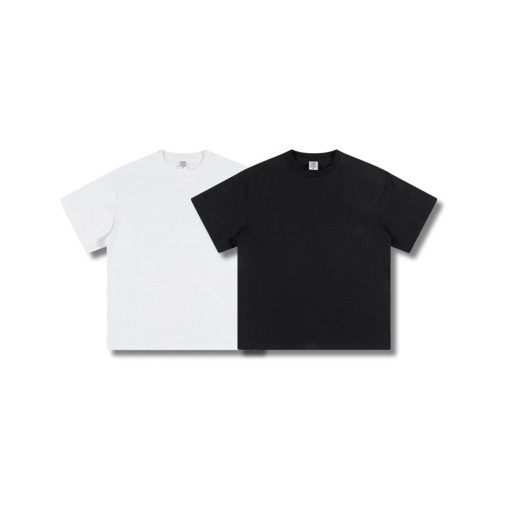 D.CLOSET 雙股 涼感 抗菌 305g 厚磅 素Tee 黑色 白色 ST01