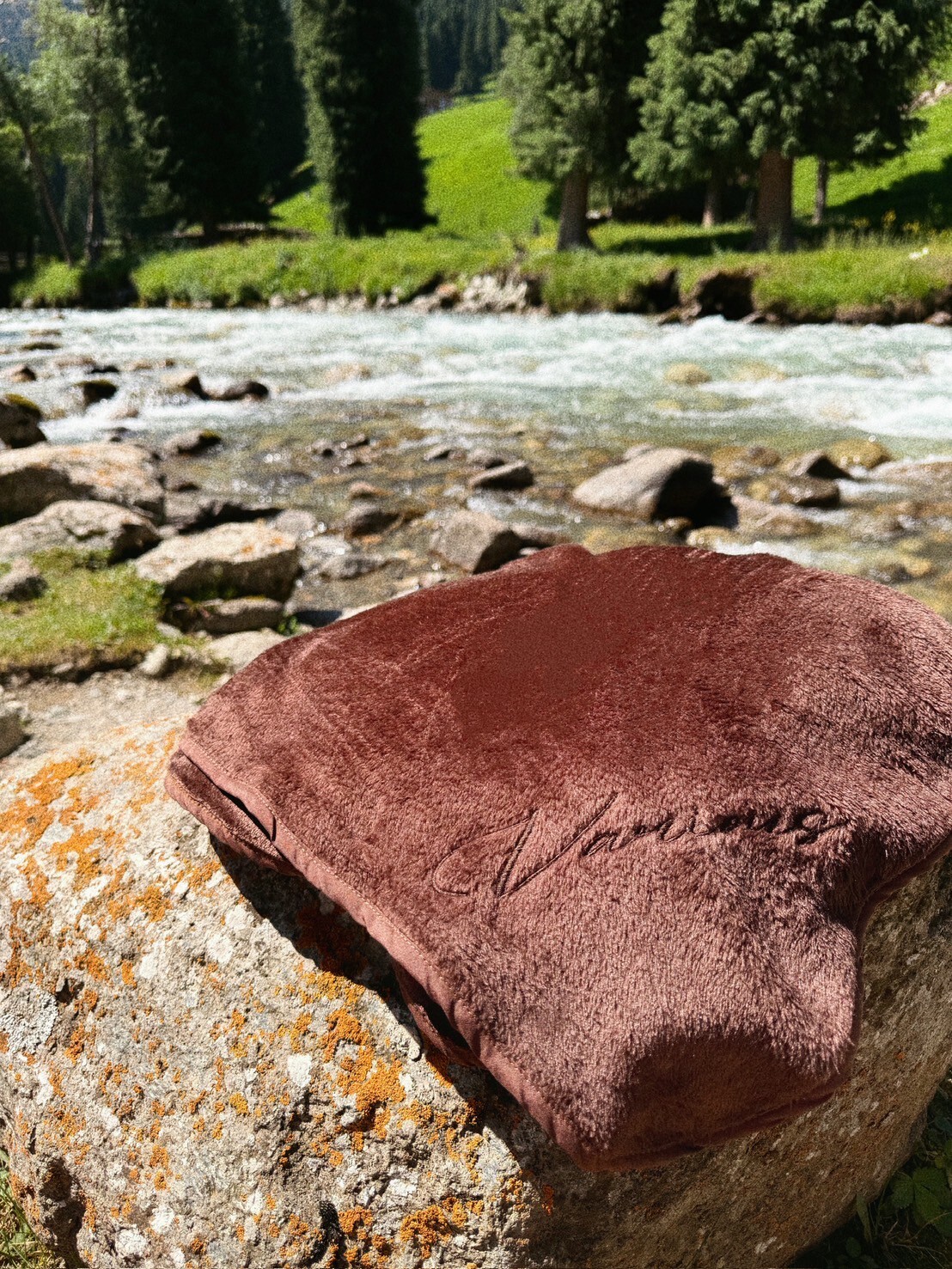 【限加購】品牌法蘭絨浴巾