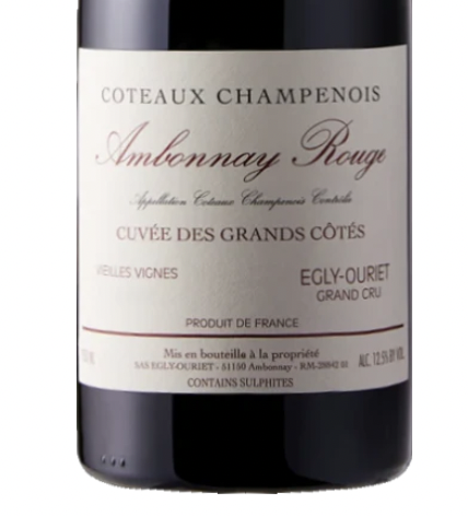 Egly Ouriet Coteaux Champenois Ambonnay Rouge 2022