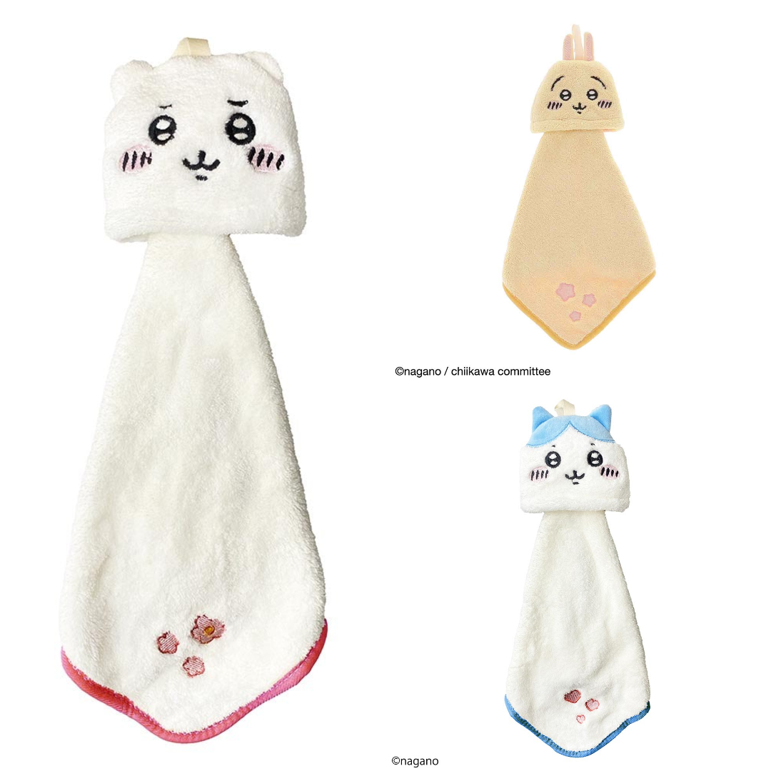 現貨┃吉伊卡哇 Chiikawa 可掛式 兔子 烏薩奇 擦手巾 手帕