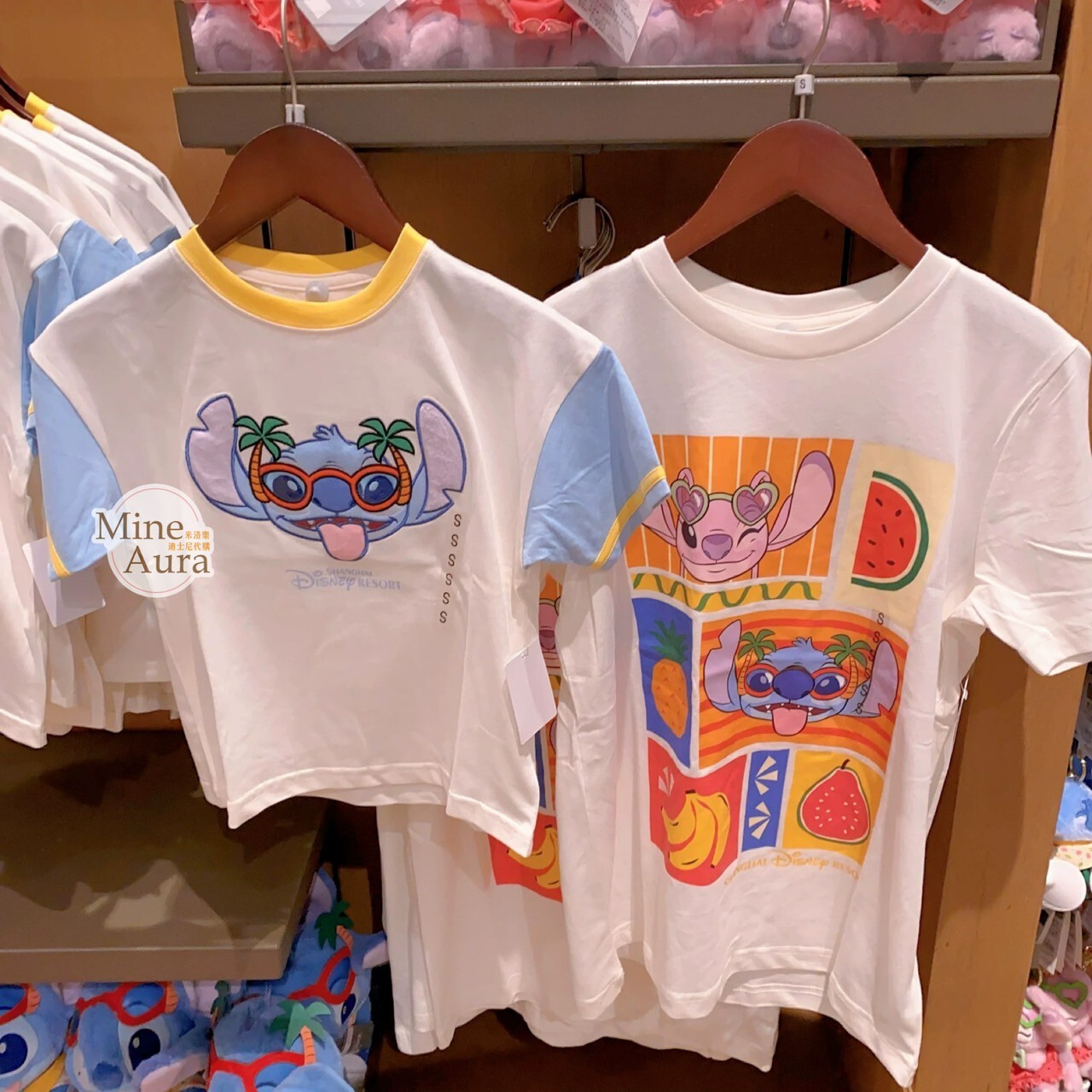 2025 史迪奇 Stitch 安琪拉 Angel 熱帶海灘 兒童/成人 短袖 上衣 星際寶貝 Lilo & Stitch -上海迪士尼樂園