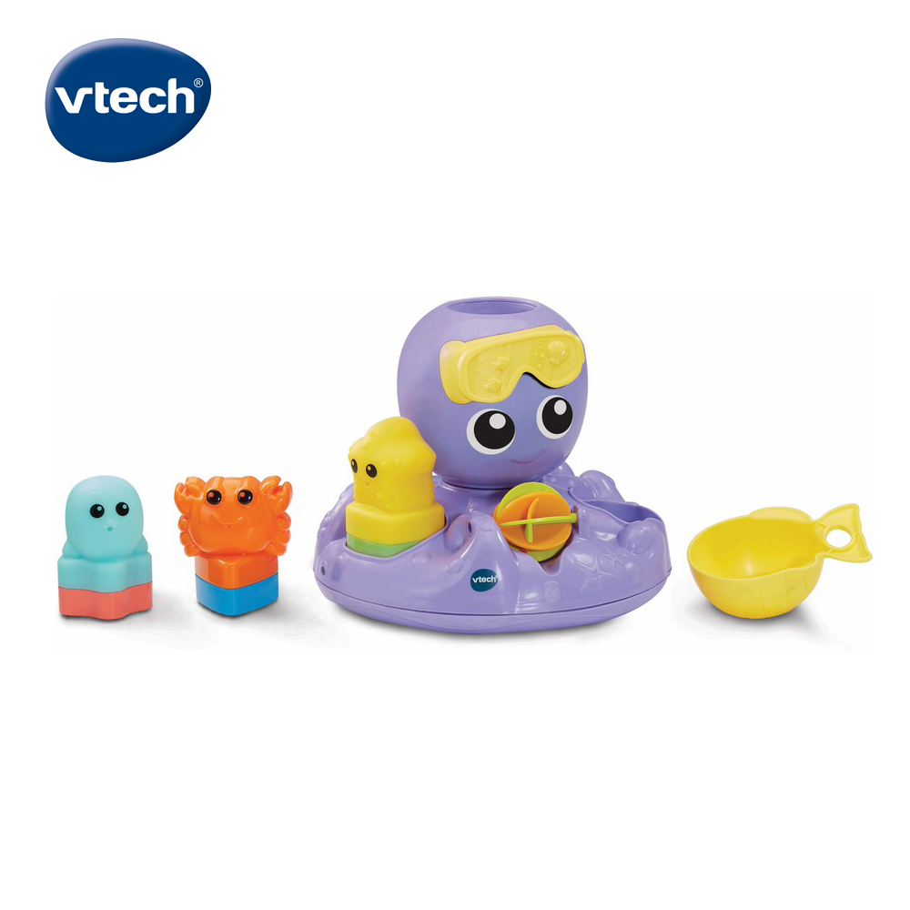 Vtech 戲水玩具系列-轉轉噴水章魚