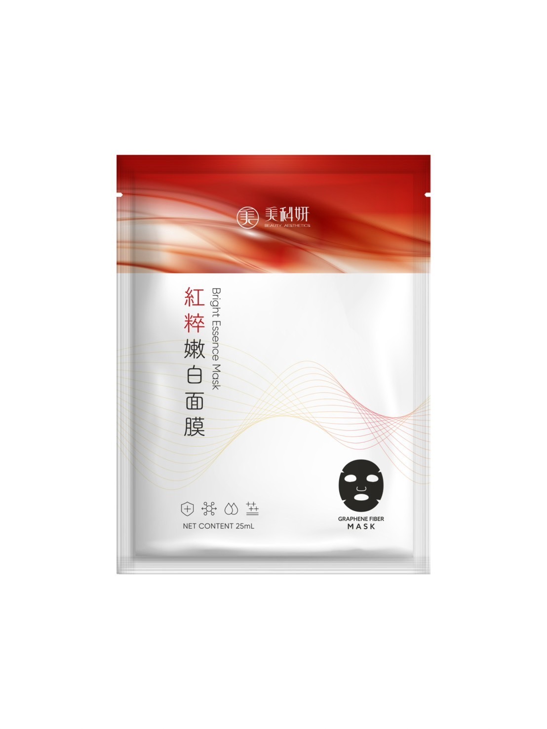 紅粹嫩白面膜 5片/盒