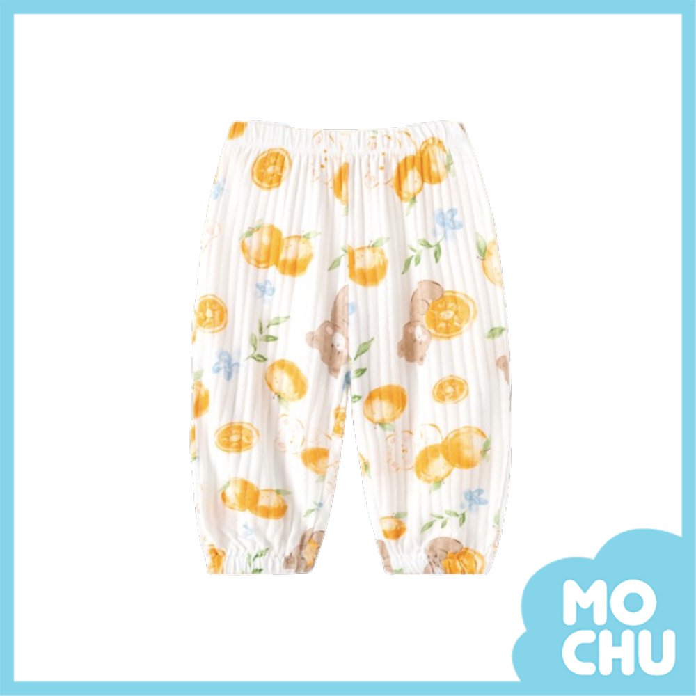 橘子熊防紋褲
