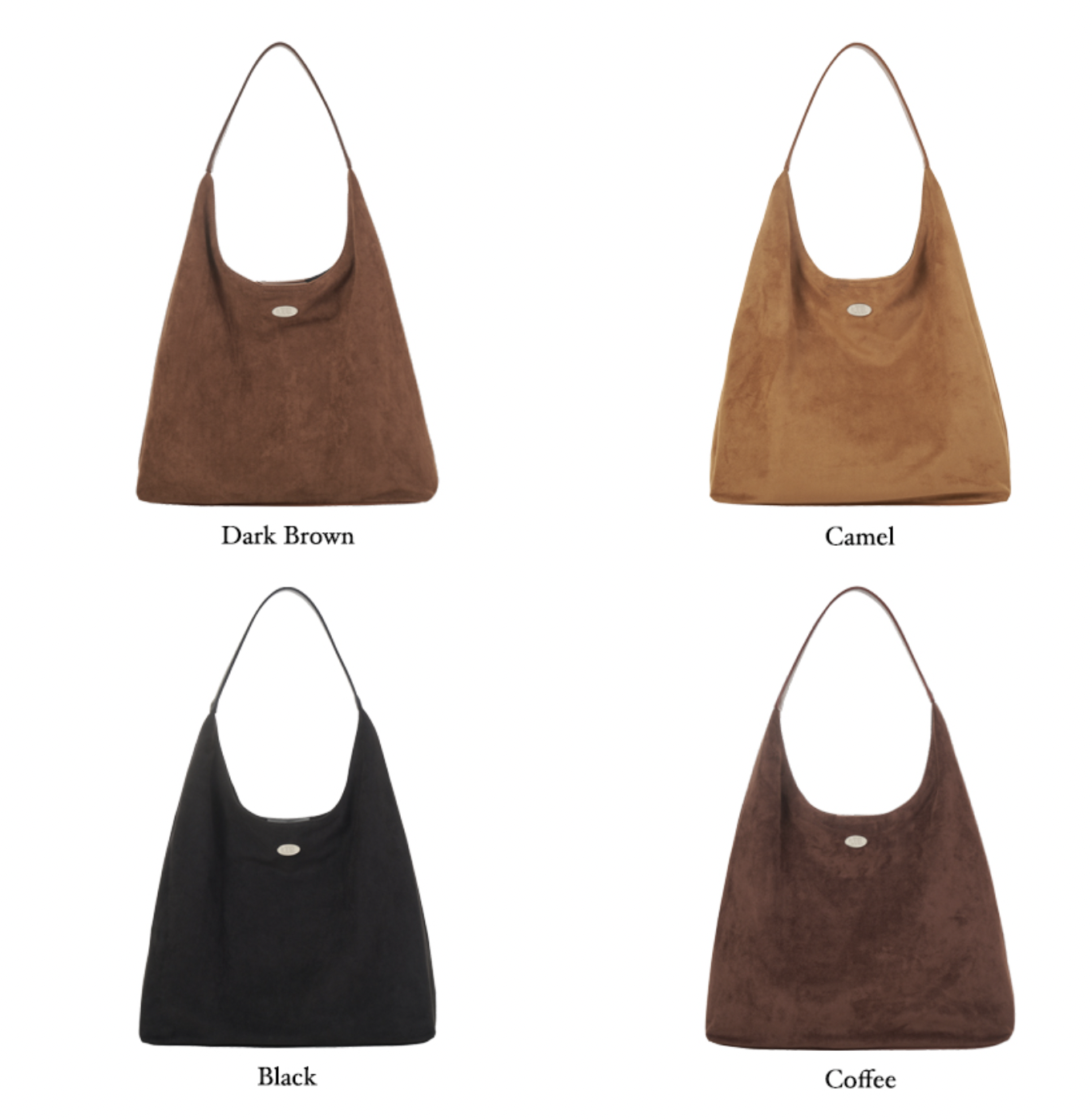 ★dumaro★ Merci Suede Shoulder Bag Dark Brown MUSINSA | DUMARO Merci Suede Shoulder Bag / Dark Brown
