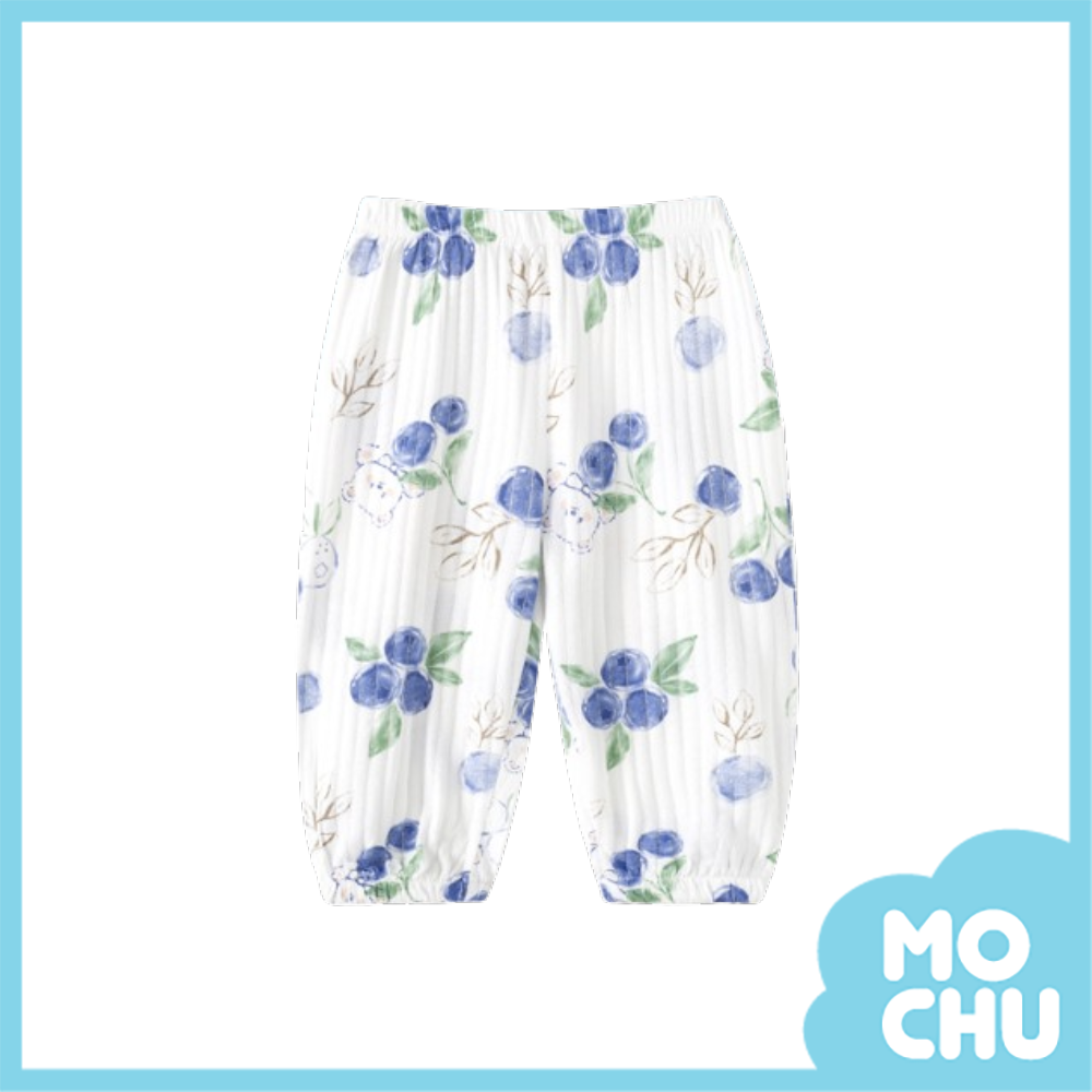 藍莓熊防紋褲