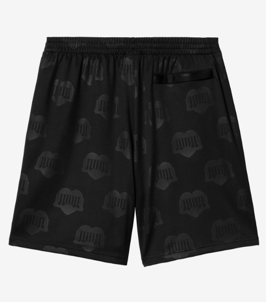CarharttWip  HARTT'S 足球短褲  提花 黑色  JUN25