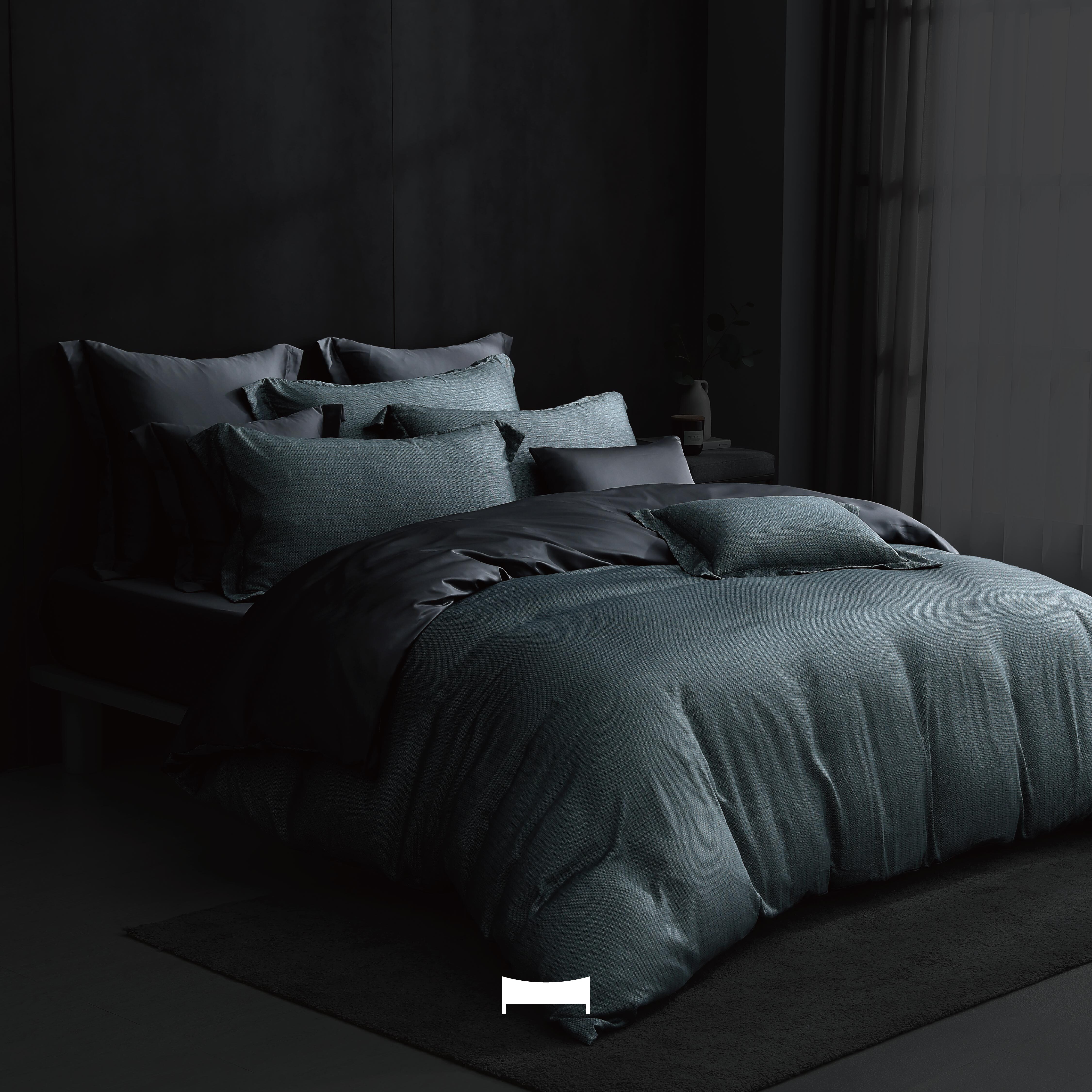 暗眠MORE｜100支頂級天絲《雲霧灰綠 CLOUD MIST》