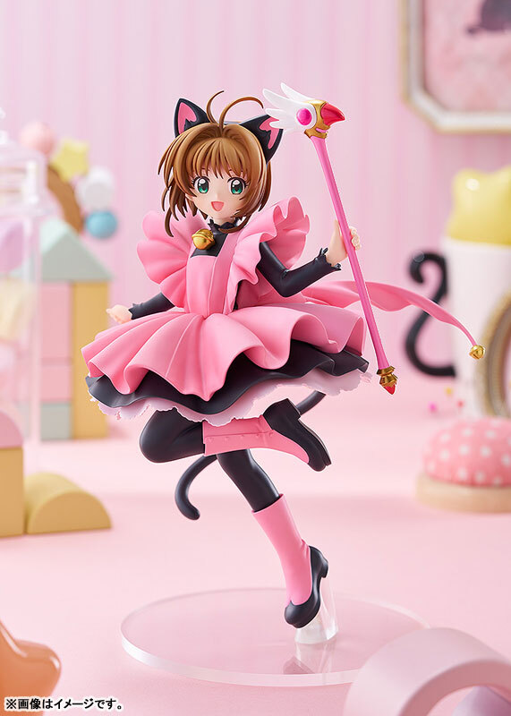 Feb Good Smile Company POP UP PARADE Cardcaptor Sakura Clow Card Arc Sakura Kinomoto: Black Cat Costume Ver. L Size Pre-order