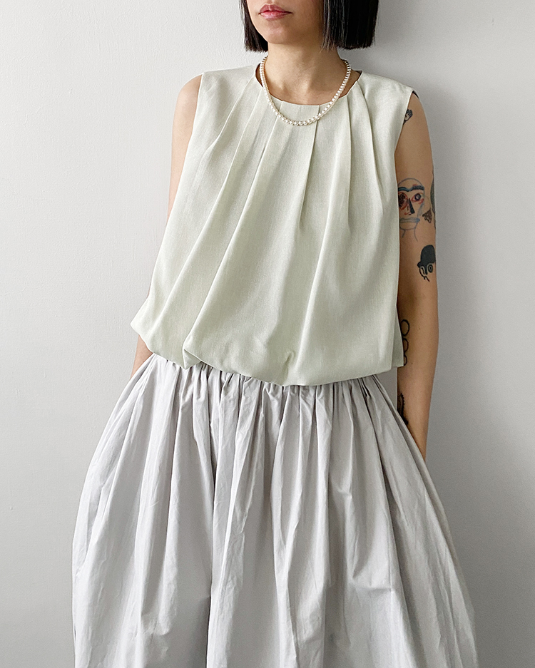 MKT-2737 南瓜廓型背心