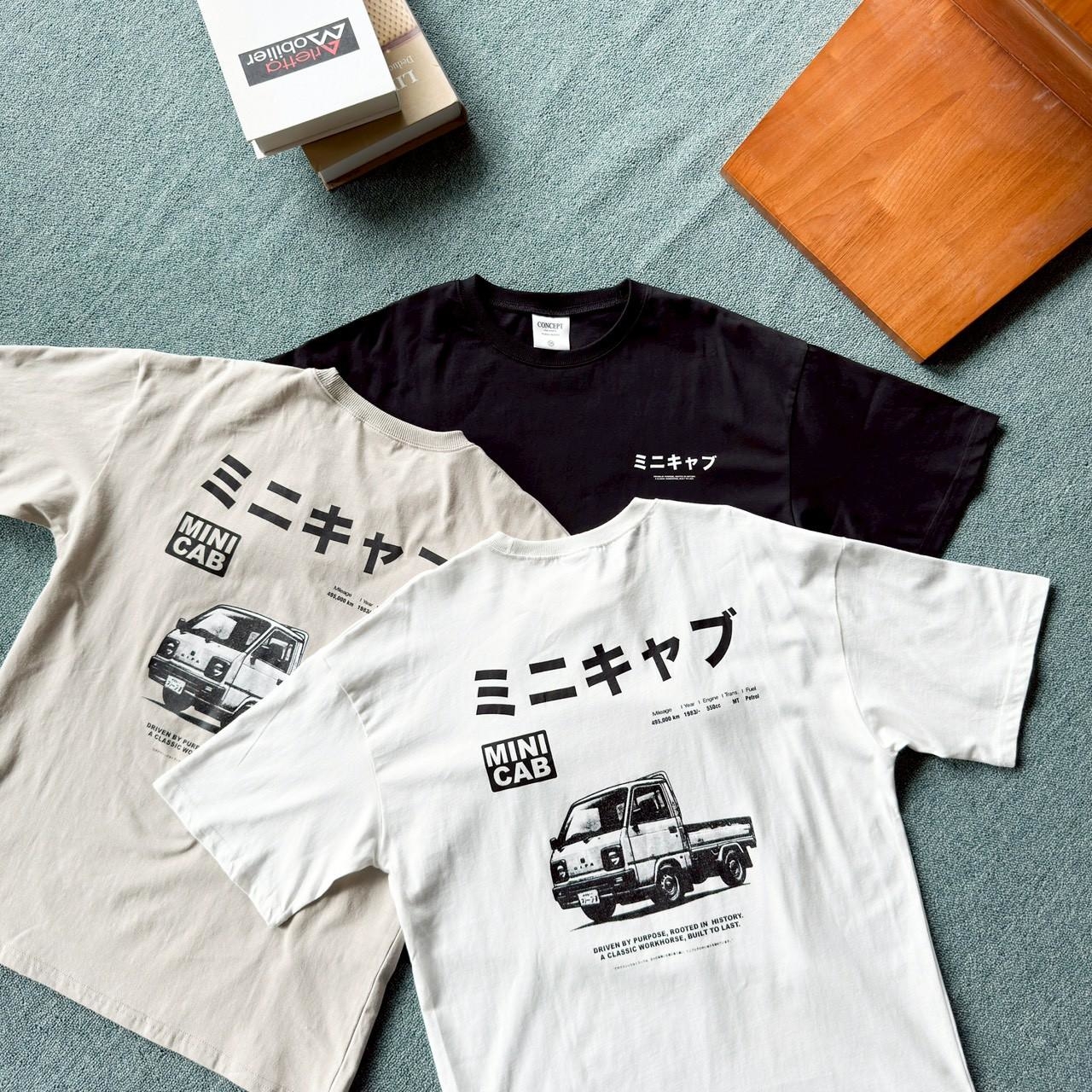 MINI CAB 日本貨車照片印花短T 80960