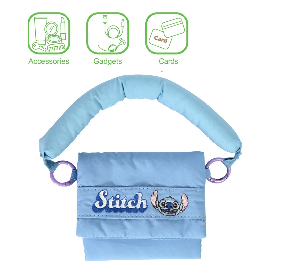 迪士尼史迪仔 手挽迷你包 | 化妝袋