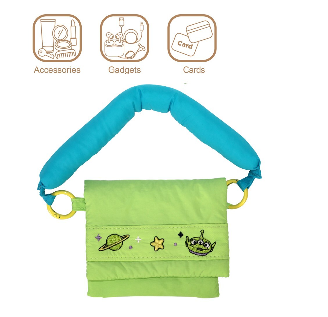 迪士尼反斗奇兵 手挽迷你包 | 化妝袋 三眼仔