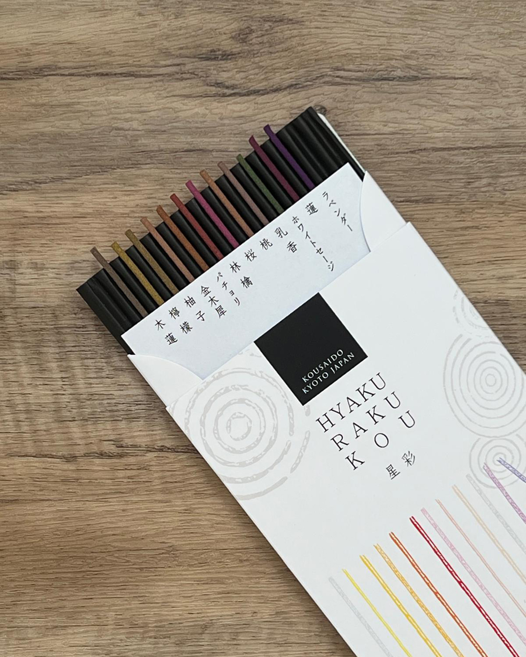 京都 百樂香 12種線香組合 星彩｜香彩堂