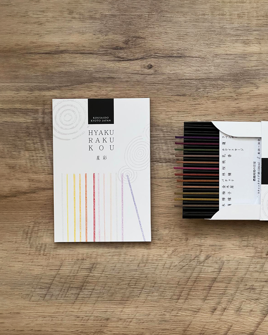 京都 百樂香 12種線香組合 星彩｜香彩堂