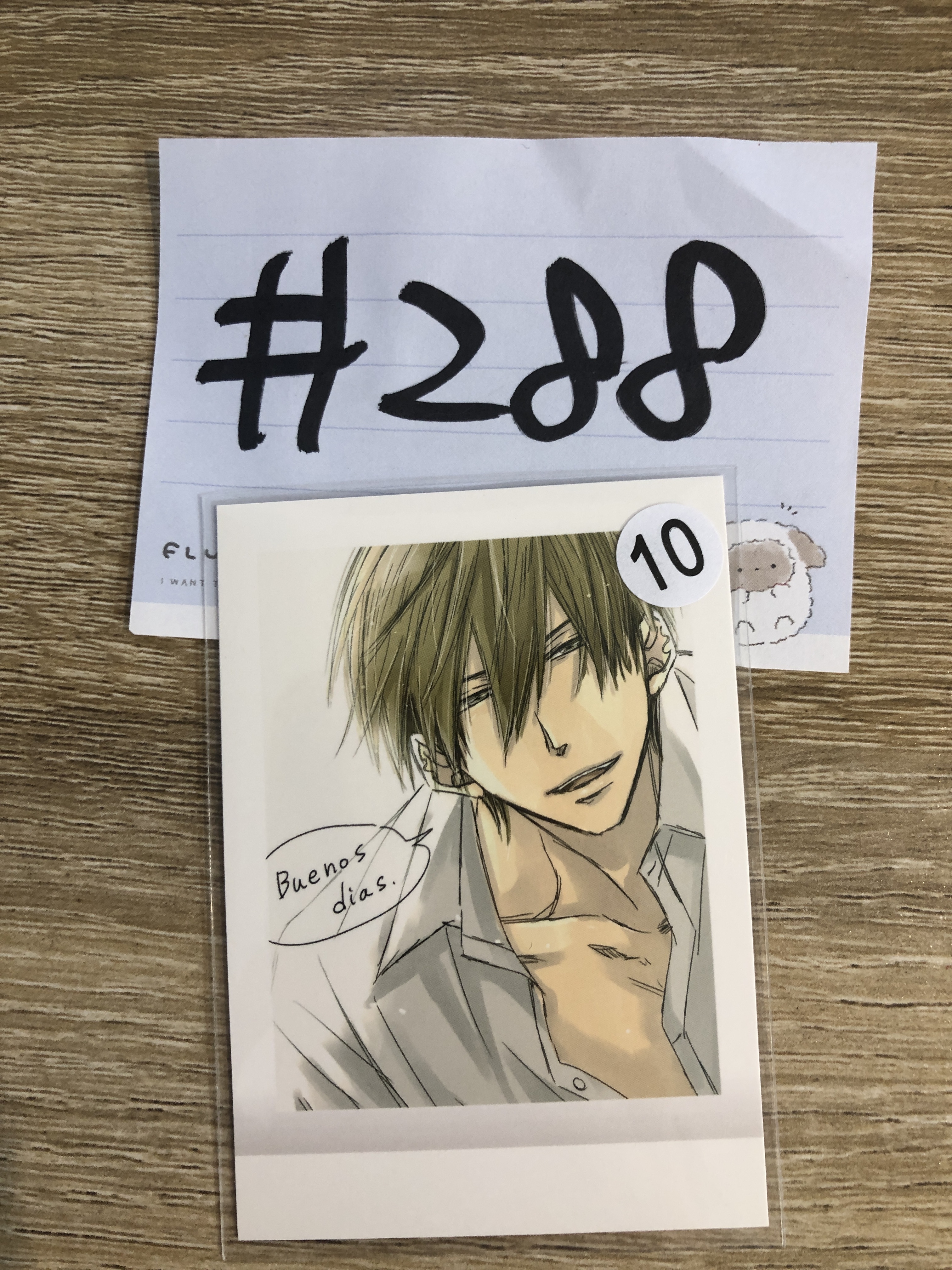 我讓最想被擁抱的男人給威脅了 准太 拍立得 no.34 #288