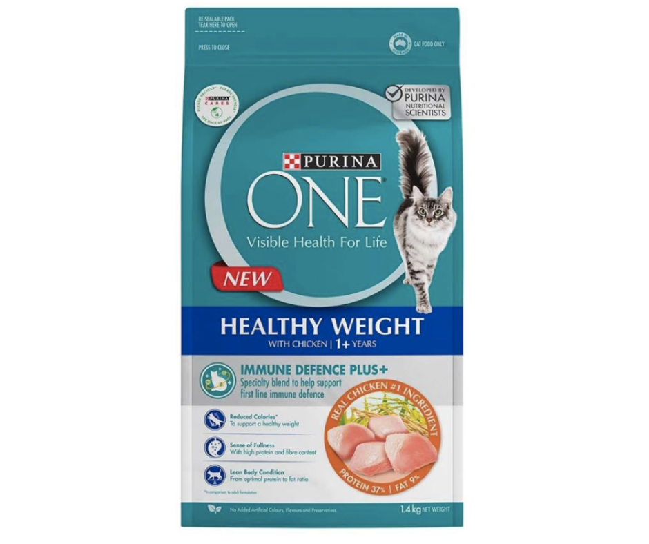 PURINA ONE® 貓乾糧成貓體重管理雞肉配方  1.4公斤
