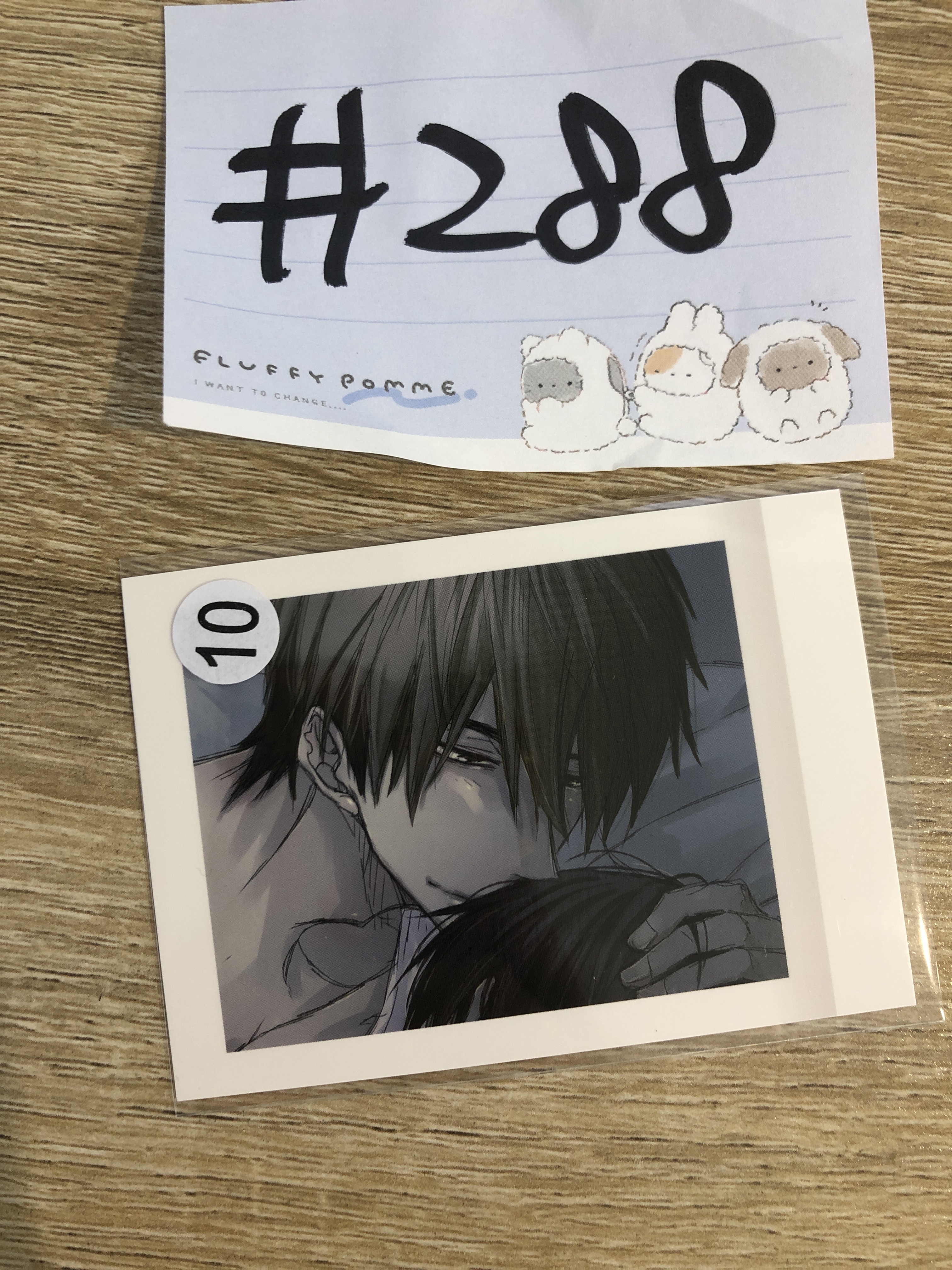 我讓最想被擁抱的男人給威脅了 准太 拍立得 no.21 #288