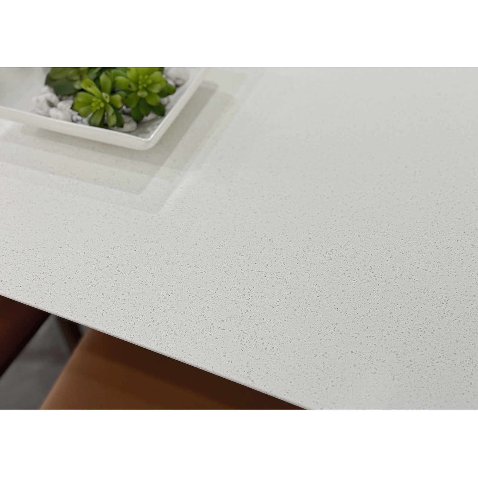 Fino 白石英石餐桌125cm〔DS259B〕