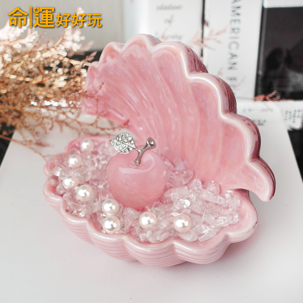 【命運好好玩】珍愛粉晶蜜果擺鎮 (廠商直出)