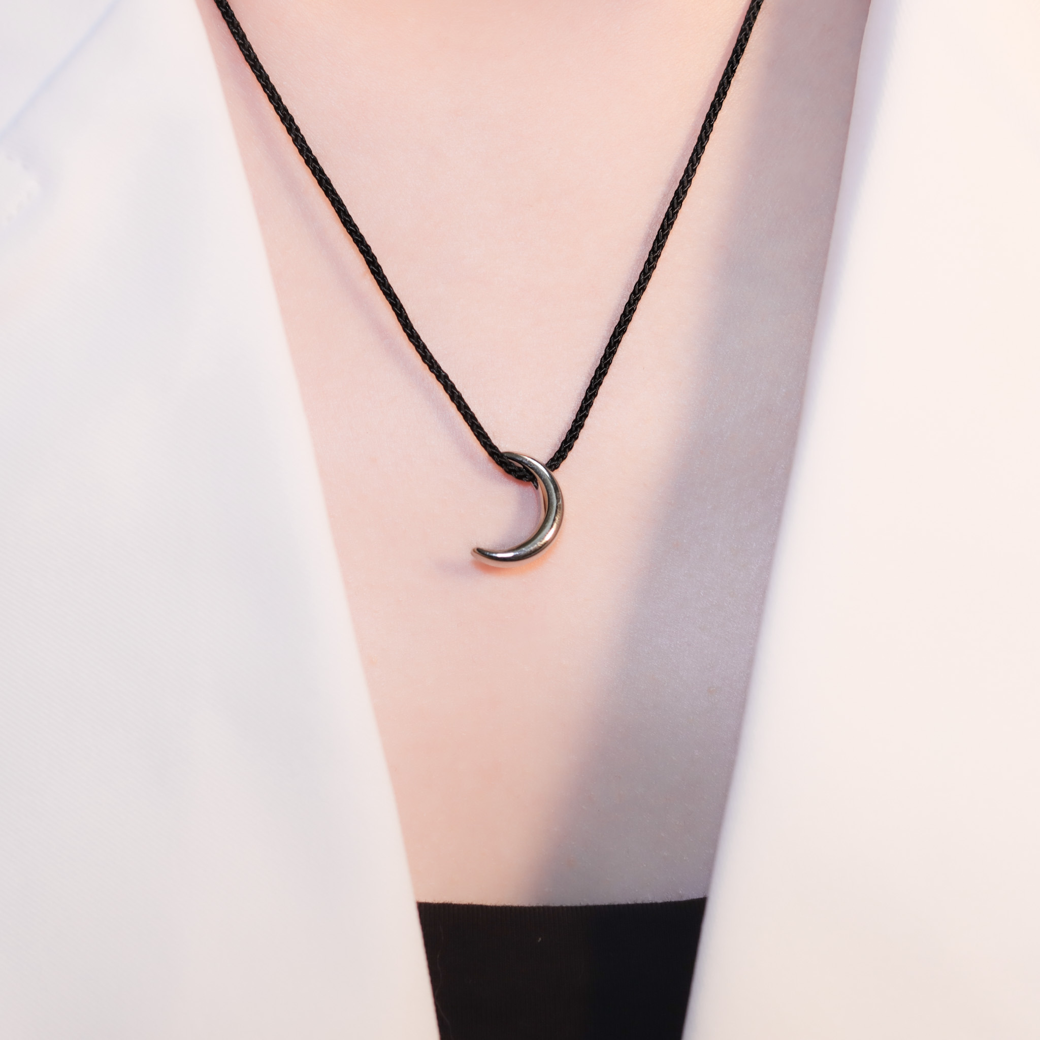 | 925銀丨小月亮項鍊 | NE1421 |