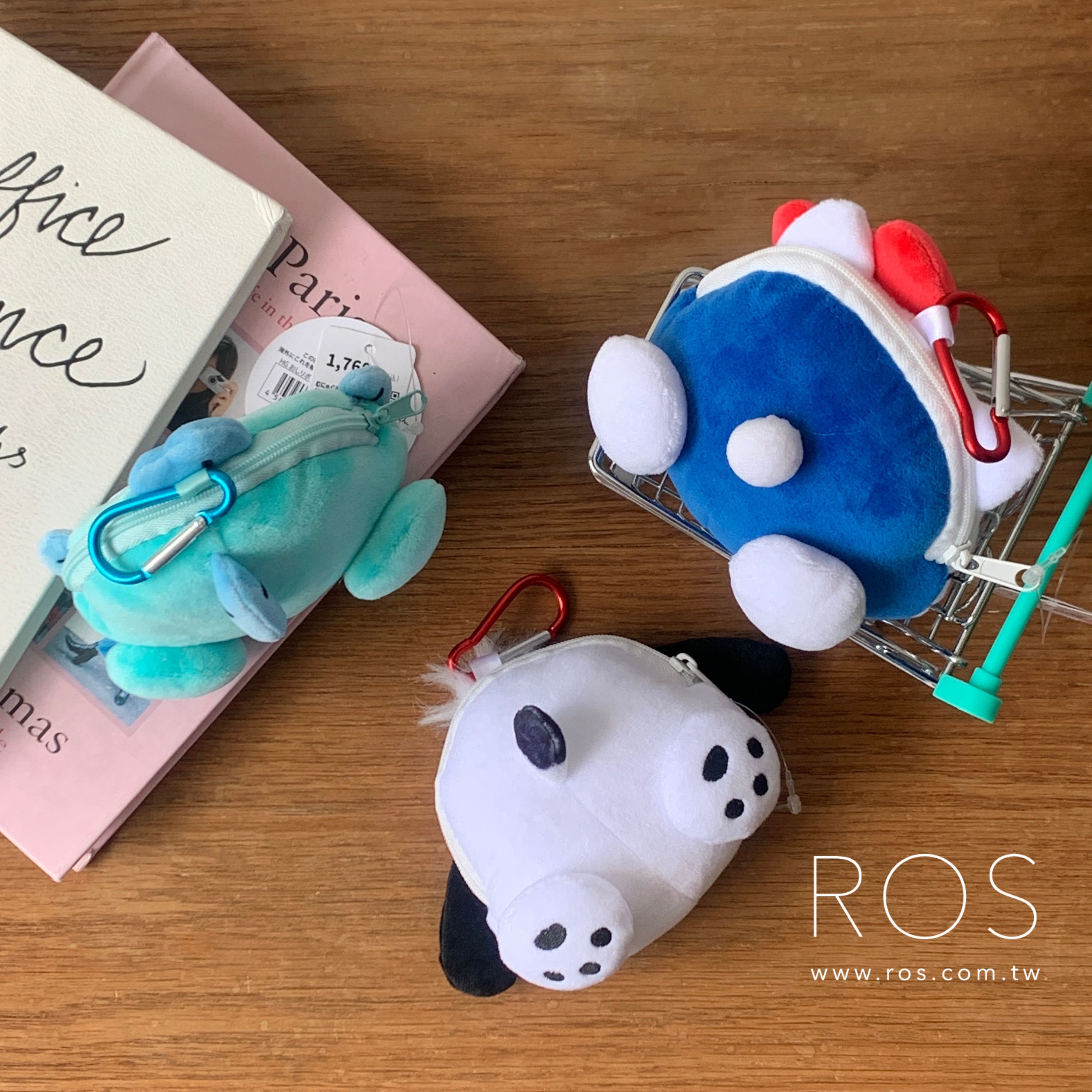 🇯🇵日本連線商品 Sanrio 三麗鷗 鐵環絨毛收納包