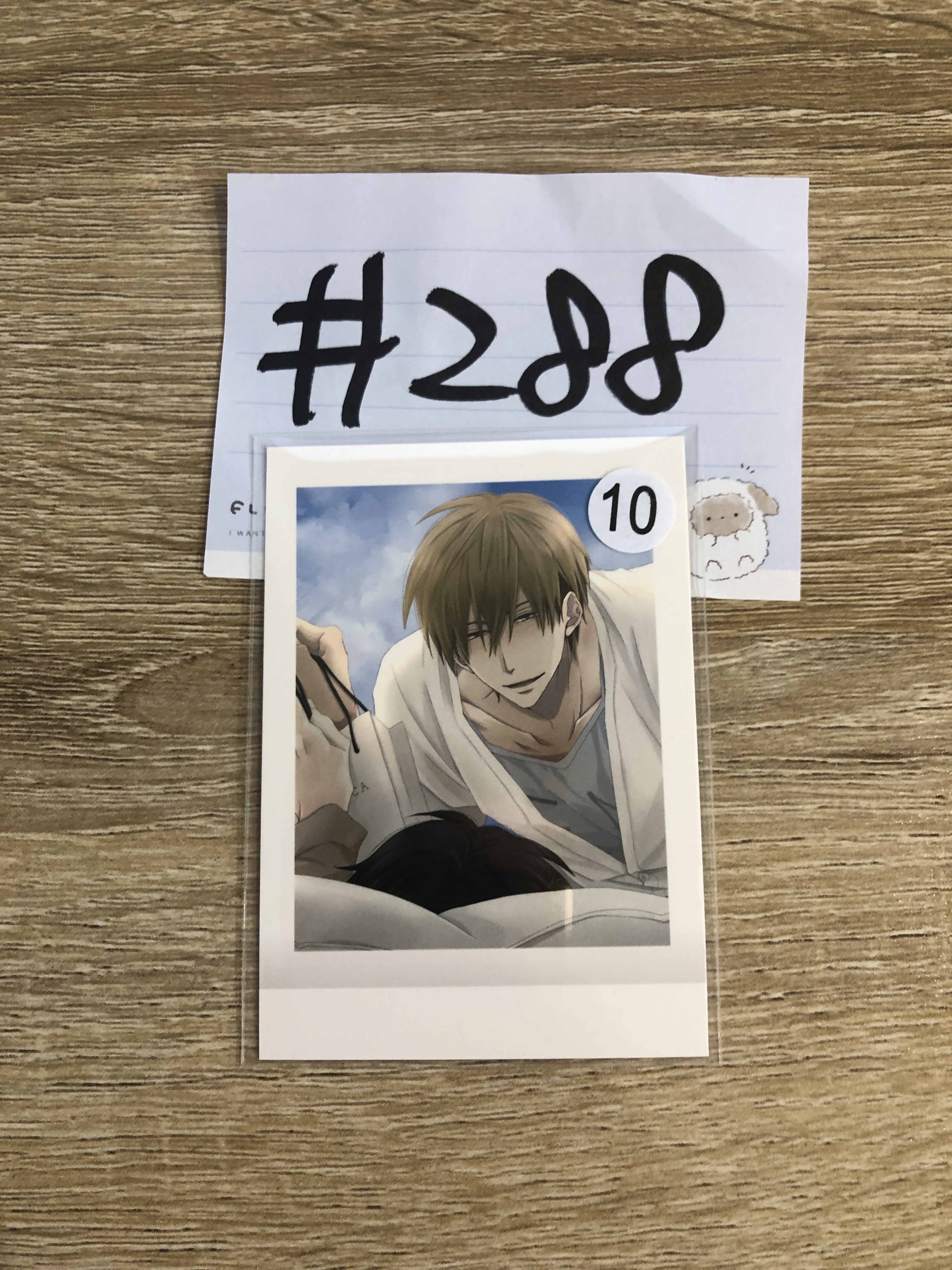 我讓最想被擁抱的男人給威脅了 准太 拍立得 no.15 #288