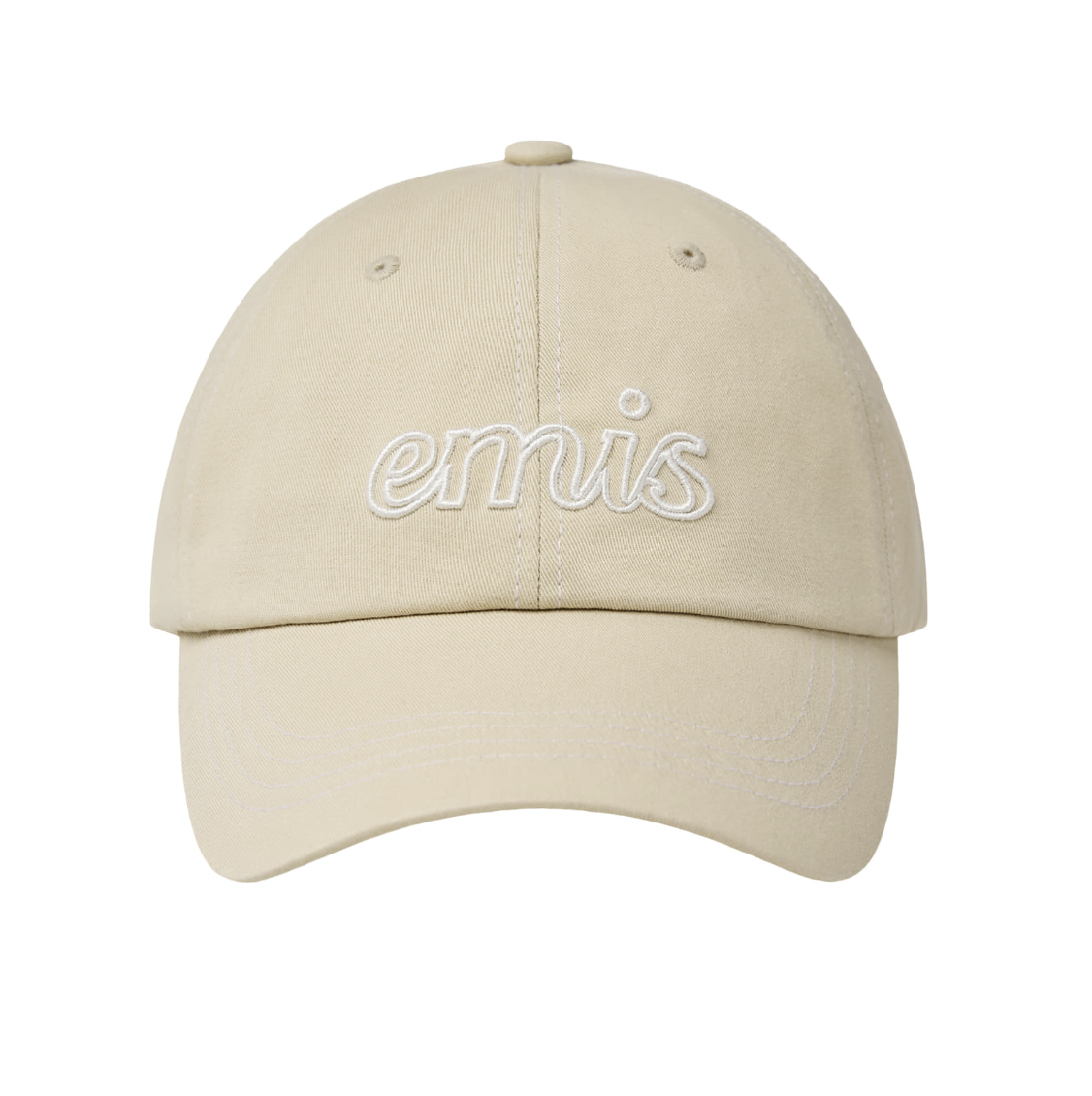 ◆EMIS◆ LETTERING LOGO WHITE STITCH BALL CAPCORAL m1037_147 2479b1aec2a996a97f6b71973e095b
