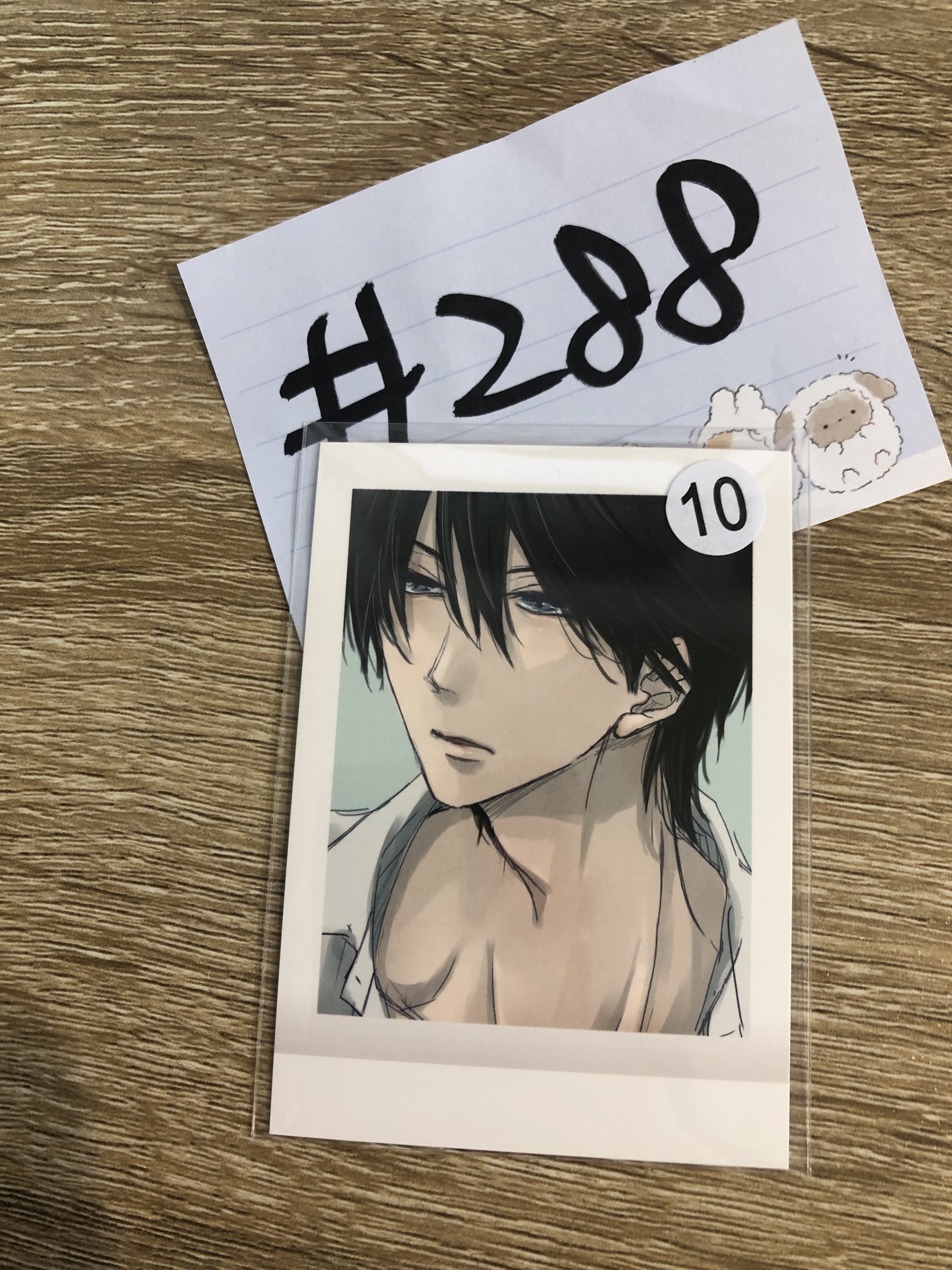 我讓最想被擁抱的男人給威脅了 高人 拍立得 no.35 #288