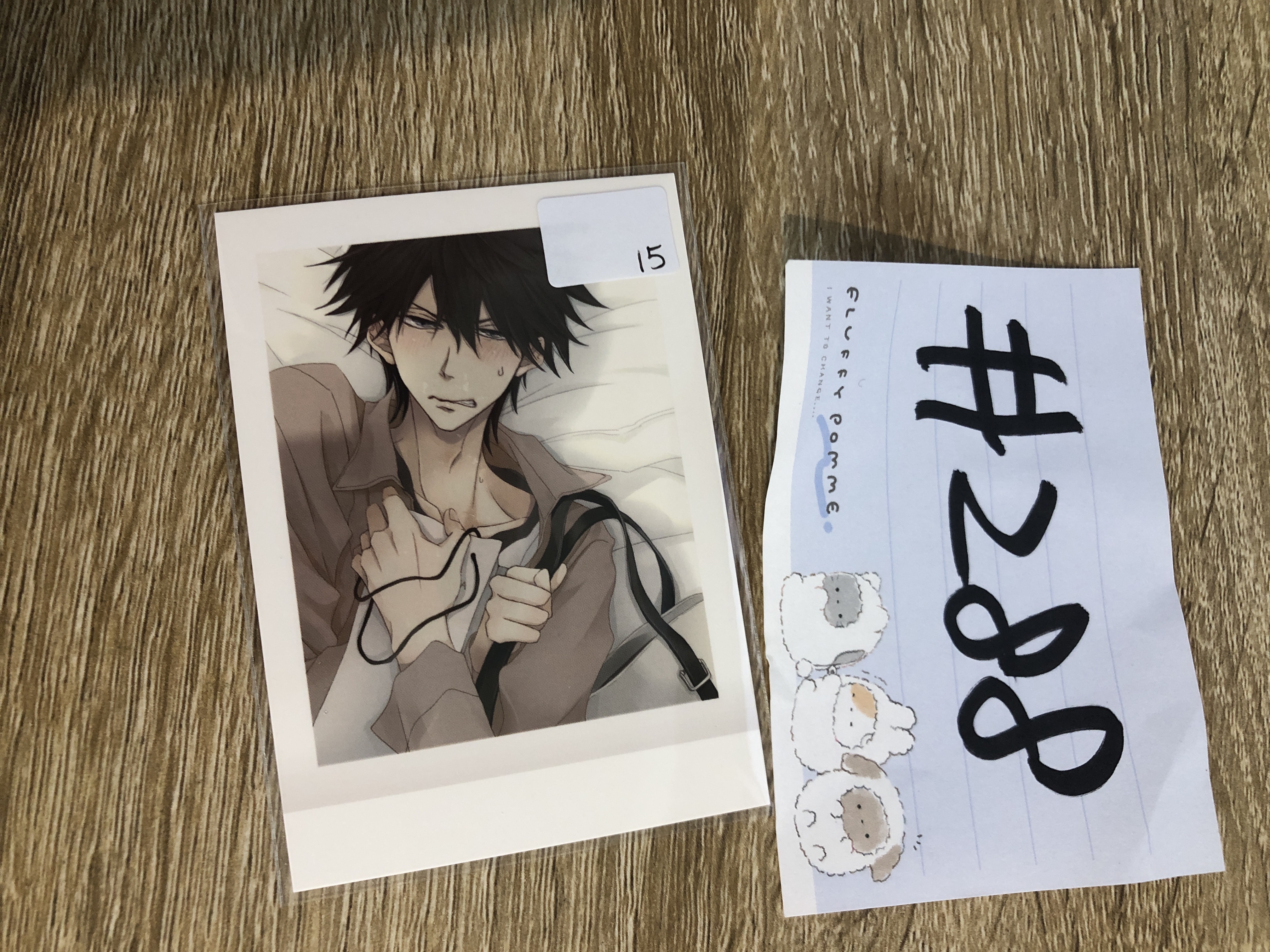 我讓最想被擁抱的男人給威脅了 高人 拍立得 no.14 #288