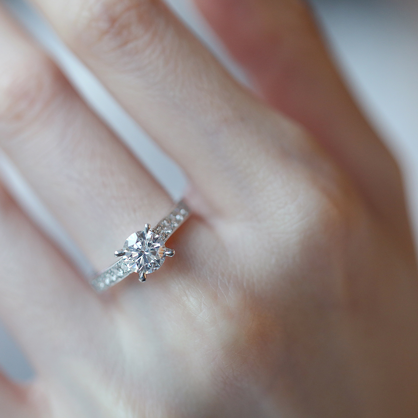 星語 — GIA1克拉鑽石戒指