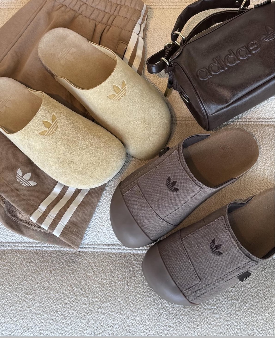 ADIDAS ORIGINALS ADIMULE 麂皮勃肯鞋 穆勒鞋 懶人拖