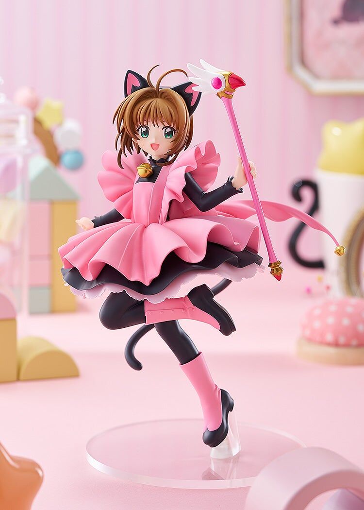 POP UP PARADE 百變小櫻 木之本櫻 黑貓風服裝Ver. L size POP UP PARADE Cardcaptor Sakura Sakura Kinomoto: Black Cat Costume Ver. L Size