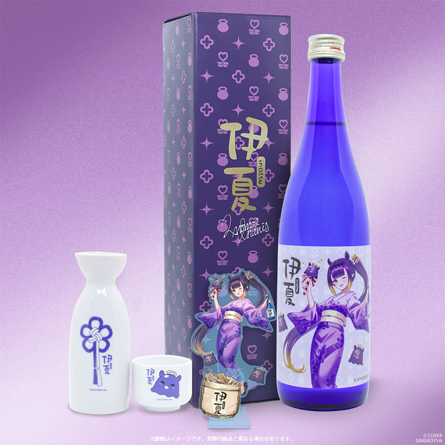 「官品代購」Hololive 純米大吟醸 伊夏 720 ml & 記念グッズ  🐙 Ninomae Ina’nis  一伊那尓栖