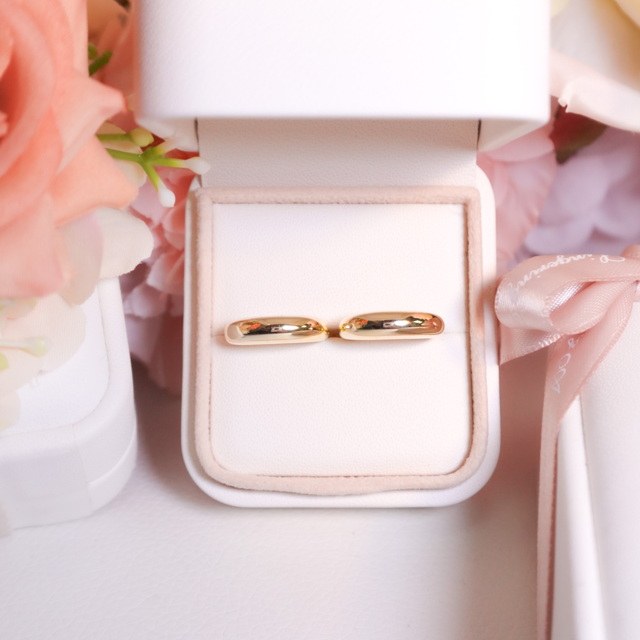 | 925純銀・白金・18k金 | 愛自己耳環 (銀/金) | EA1009 |