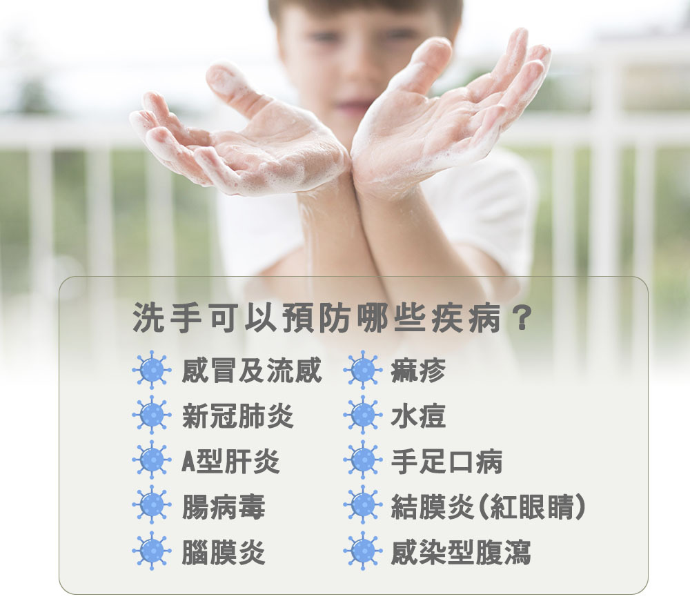 洗手能預防哪些疾病