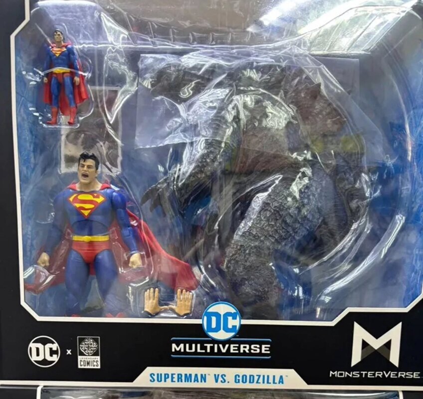 麥法蘭 DC正義聯盟 怪獸宇宙2入組 超人VS哥吉拉