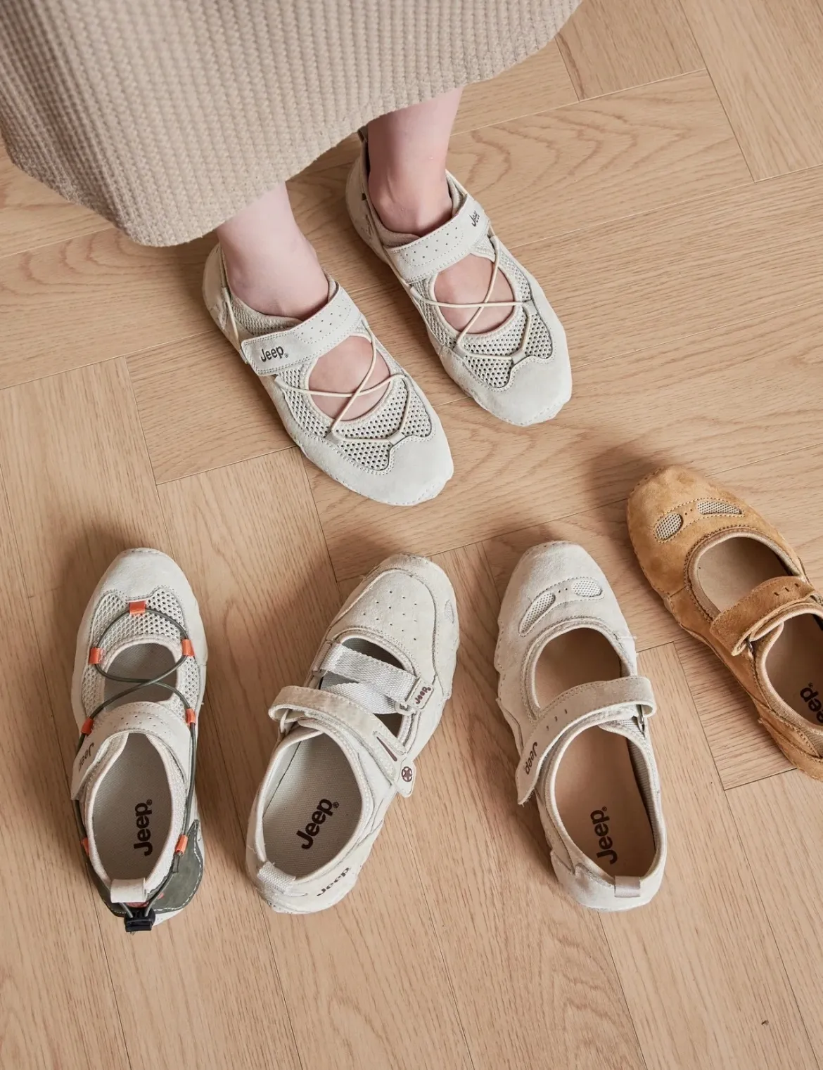 抵買之選！JEEP MARYJANE 麂皮瑪莉珍 (2 Colours)